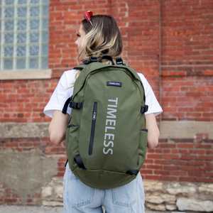 Timeless Olive Green Backpack