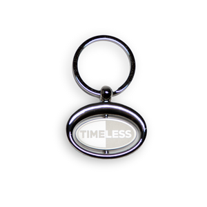 Timeless Etched Spinning Keychain