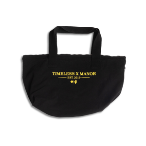 Timeless x Manor Open to the Public Zipper Tote Bag